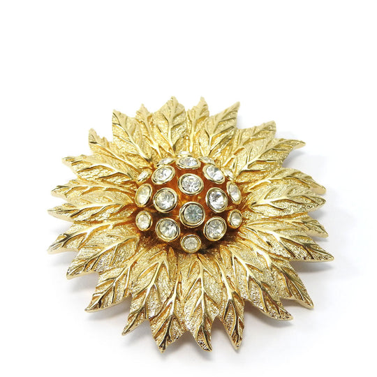 Christian Dior Brooch metal gold Women Used Authentic
