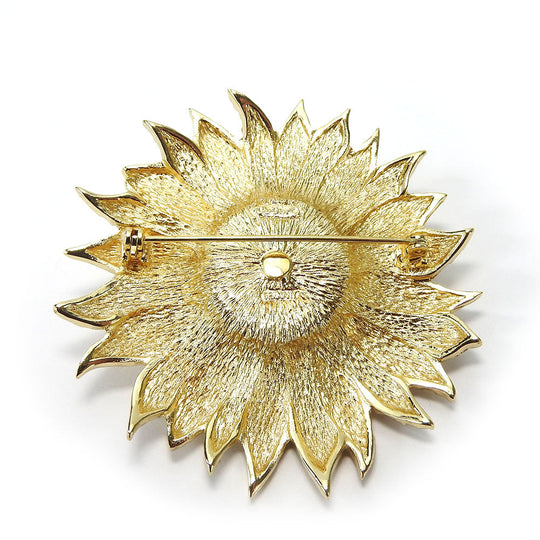Christian Dior Brooch metal gold Women Used Authentic