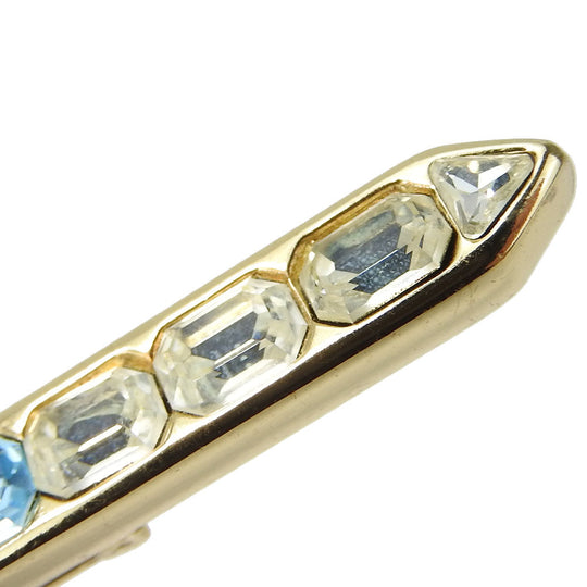 Christian Dior Brooch metal gold Women Used Authentic