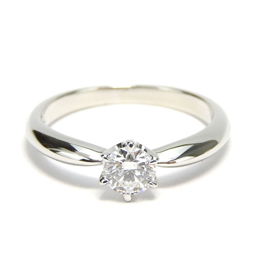 MIKIMOTO Ring Pt950Platinum, Diamond Platinum Women Used Authentic