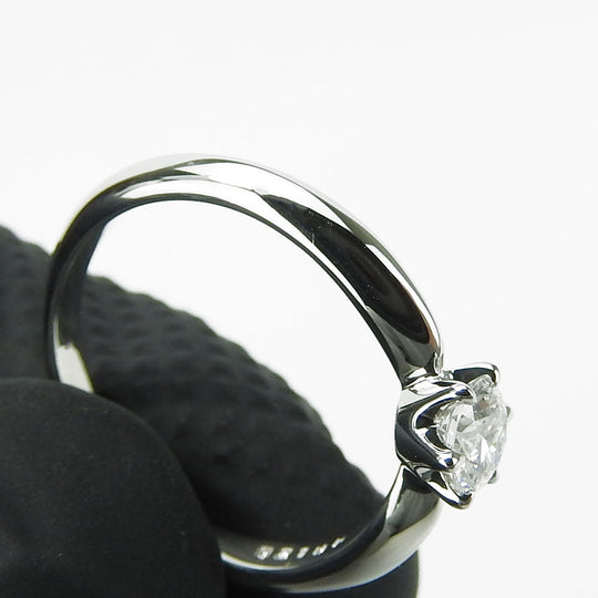 MIKIMOTO Ring Pt950Platinum, Diamond Platinum Women Used Authentic