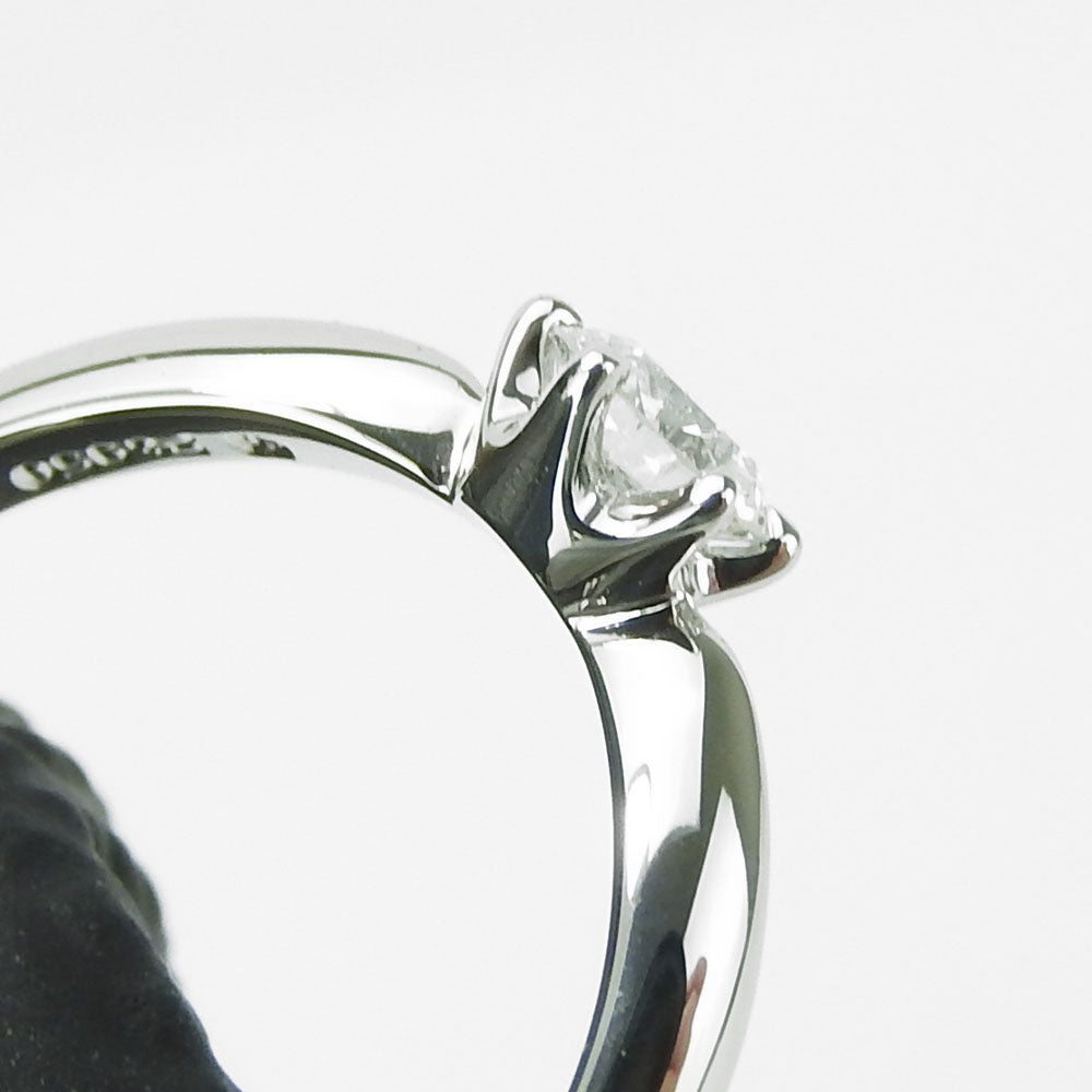 MIKIMOTO Ring Pt950Platinum, Diamond Platinum Women Used Authentic