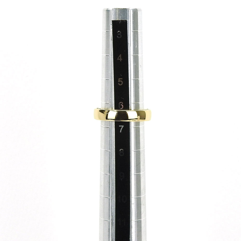 Damiani Ring K18 Yellow Gold, Diamond gold D side Women Used Authentic