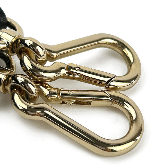 COACH Handbag F34605 PVC, Leather black Signature Women Used Authentic