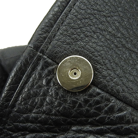 COACH Tote Bag F35723 leather black Women Used Authentic