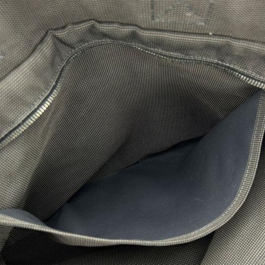 HERMES Tote Bag canvas gray Her Line Tote MM unisex(Unisex) Used Authentic