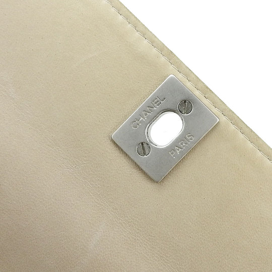 CHANEL Shoulder Bag Nylon beige New travel line Women Used Authentic