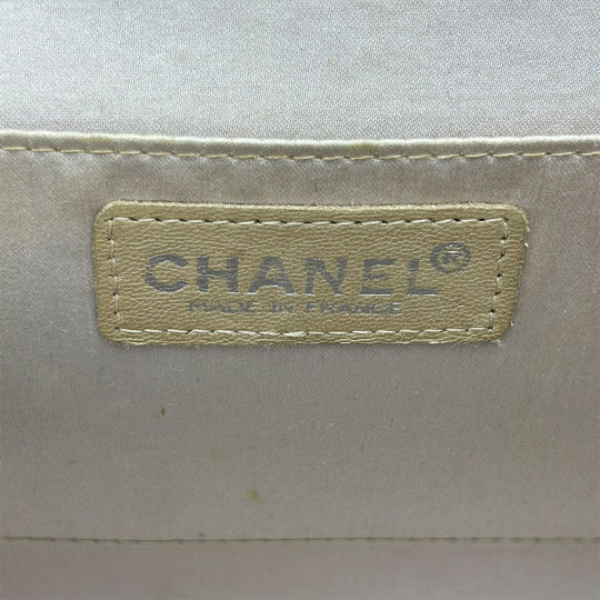 CHANEL Shoulder Bag Nylon beige New travel line Women Used Authentic