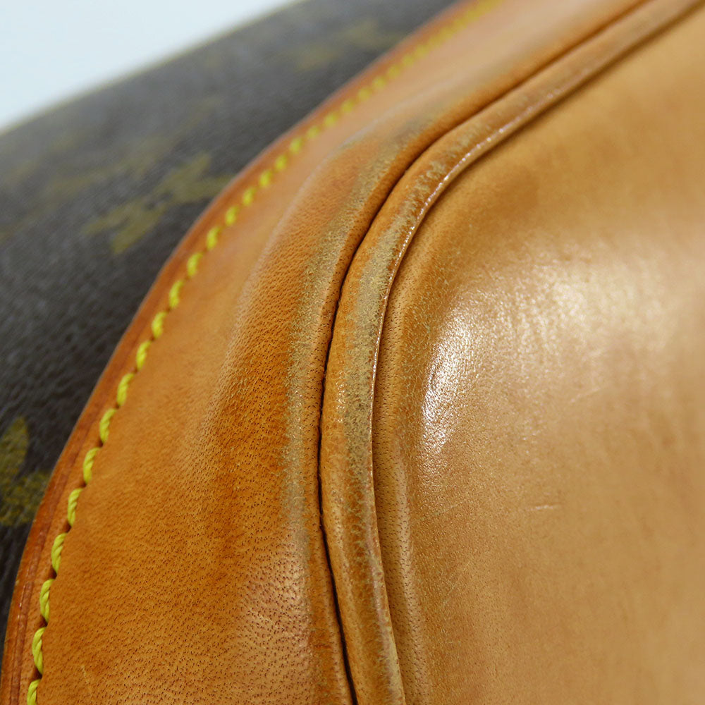 LOUIS VUITTON Handbag M51130 Monogram Brown Alma Women Used Authentic