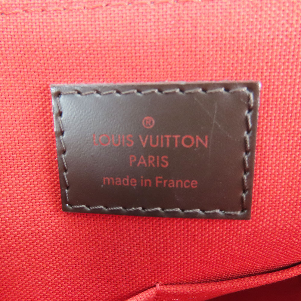 LOUIS VUITTON Tote Bag N41102 Damier, Leather Brown Westonminster PM Women Used Authentic