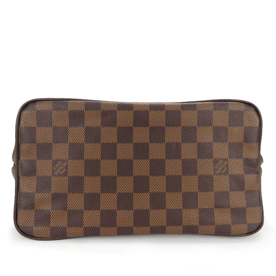 LOUIS VUITTON Tote Bag N41102 Damier, Leather Brown Westonminster PM Women Used Authentic
