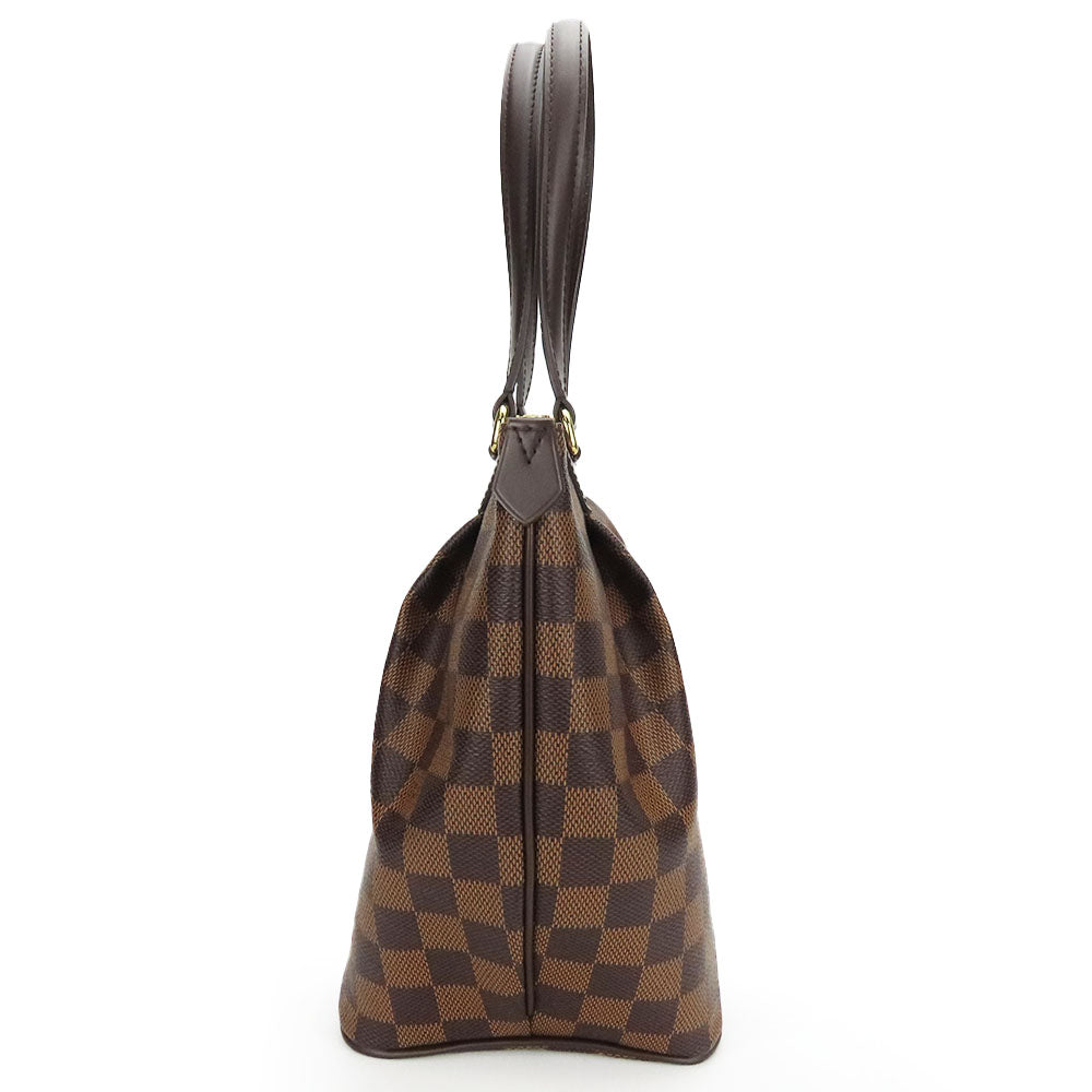 LOUIS VUITTON Tote Bag N41102 Damier, Leather Brown Westonminster PM Women Used Authentic