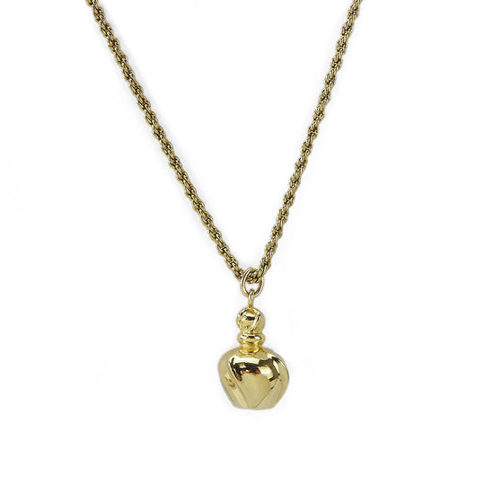 Christian Dior Necklace metal gold Women Used Authentic