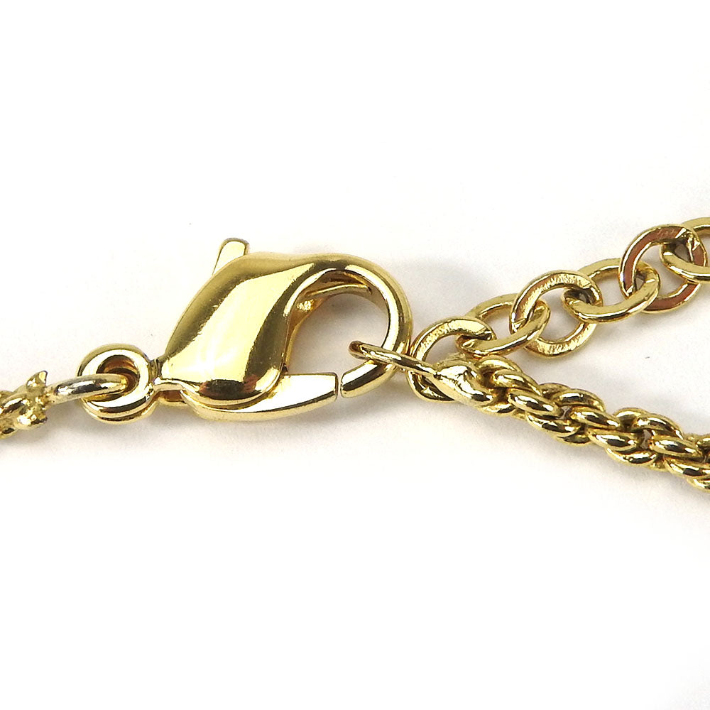 Christian Dior Necklace metal gold Women Used Authentic