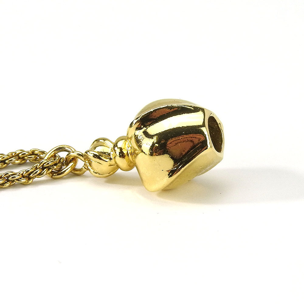 Christian Dior Necklace metal gold Women Used Authentic