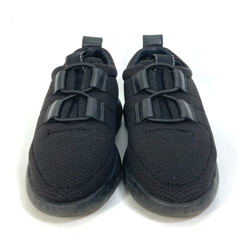 HERMES sneakers Mesh / leather black mesh Women 37 Used Authentic