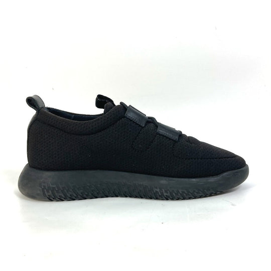 HERMES sneakers Mesh / leather black mesh Women 37 Used Authentic