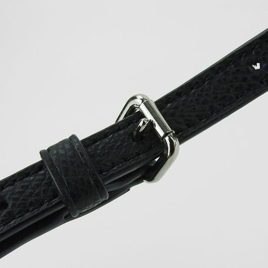 COACH Handbag F38160 PVC coated canvas, embossed leather black Women Used Authentic