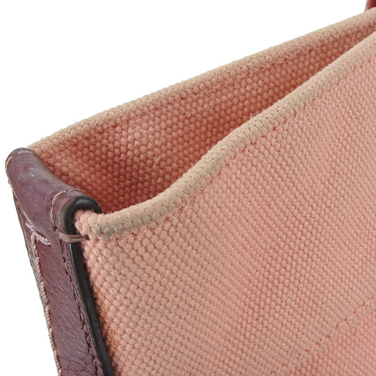 COACH Tote Bag 391 canvas pink Women Used Authentic