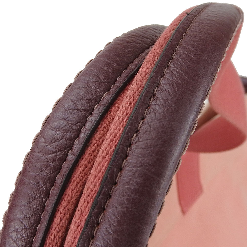 COACH Tote Bag 391 canvas pink Women Used Authentic