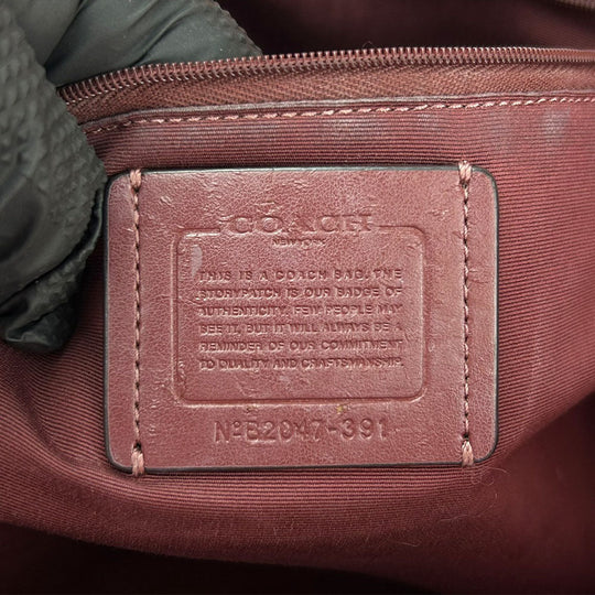 COACH Tote Bag 391 canvas pink Women Used Authentic