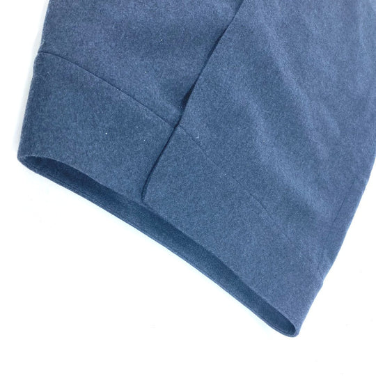 HERMES skirt wool Navy Plain Women 34 Used Authentic