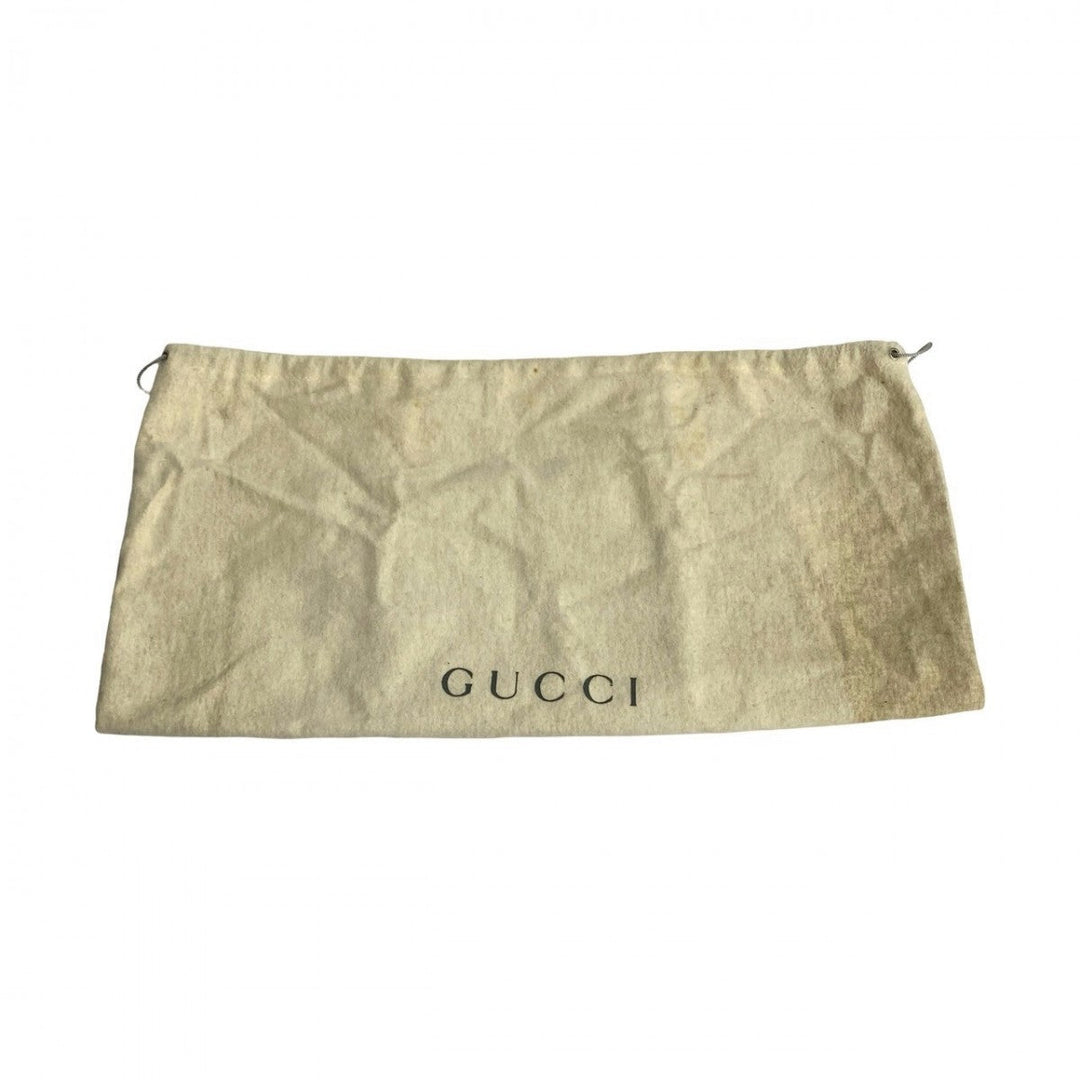 GUCCI Handbag leather black Bamboo Old Gucci