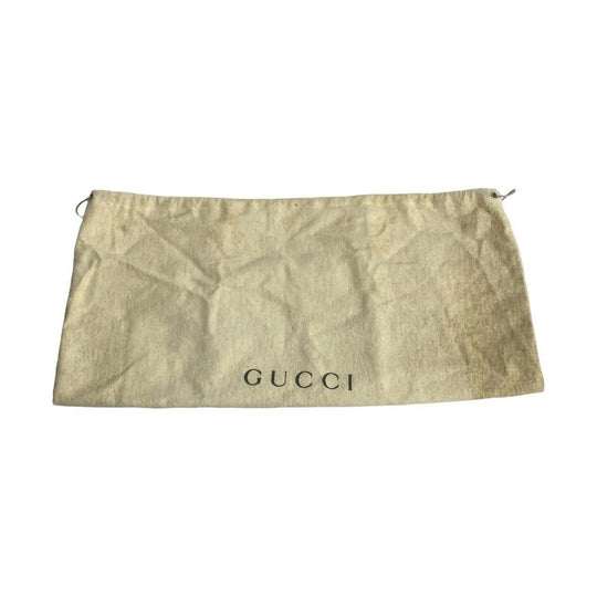 GUCCI Handbag leather black Bamboo Old Gucci