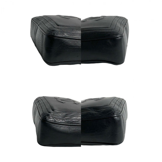 CHANEL Shoulder Bag lambskin black