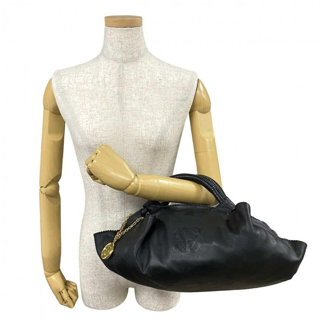 LOEWE Handbag leather black Nappa Aire