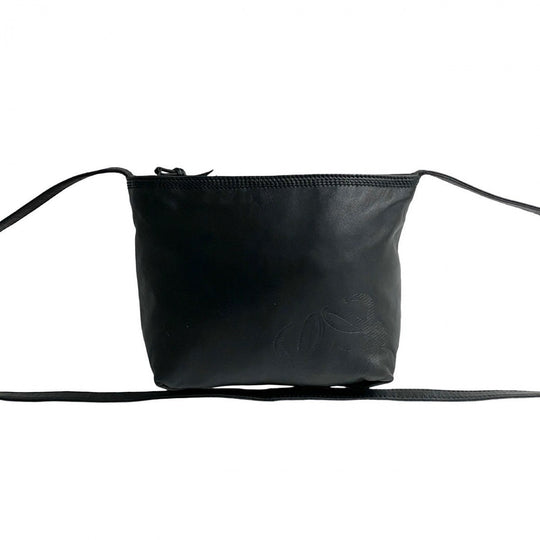 LOEWE Shoulder Bag leather black