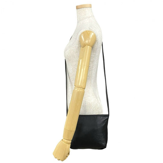 LOEWE Shoulder Bag leather black