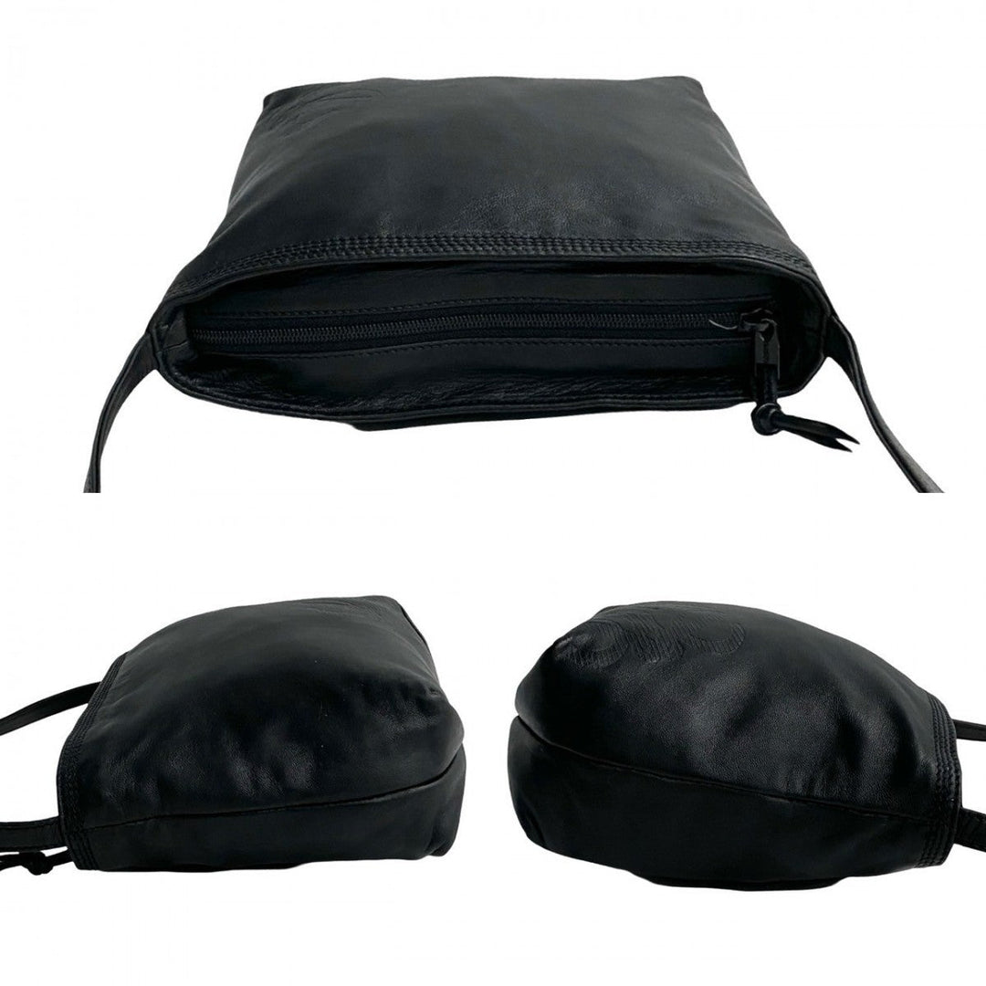 LOEWE Shoulder Bag leather black