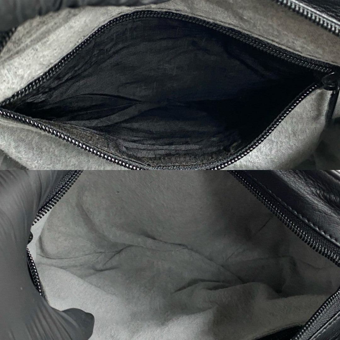 LOEWE Shoulder Bag leather black
