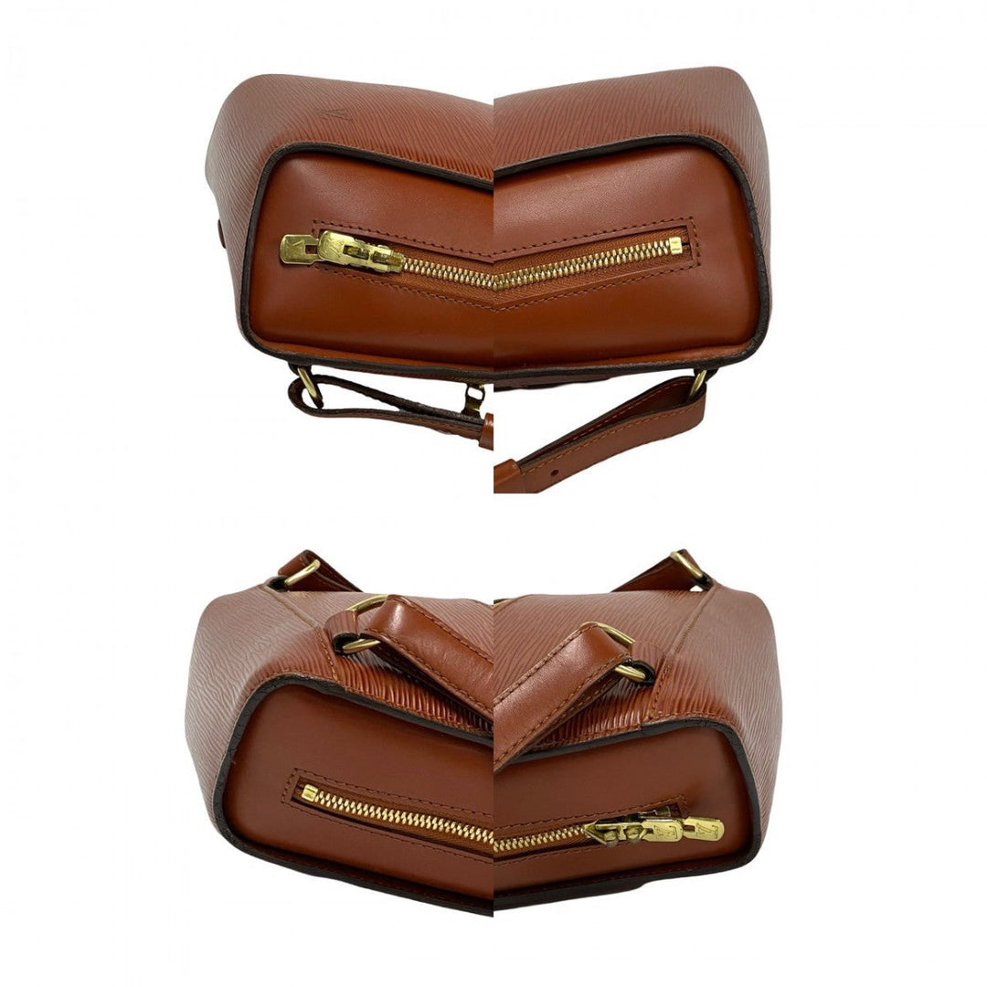 LOUIS VUITTON Backpack Epi Leather Brown Epi Mabillon