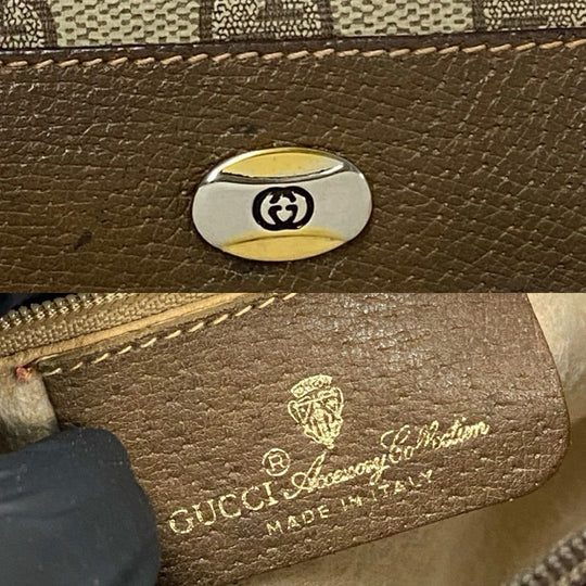 GUCCI Handbag leather Brown