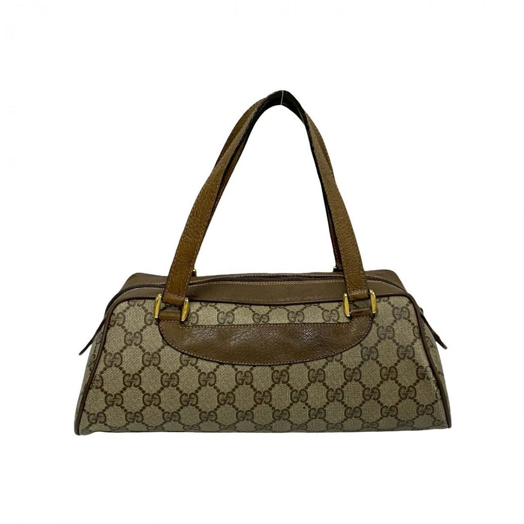 GUCCI Handbag leather Brown