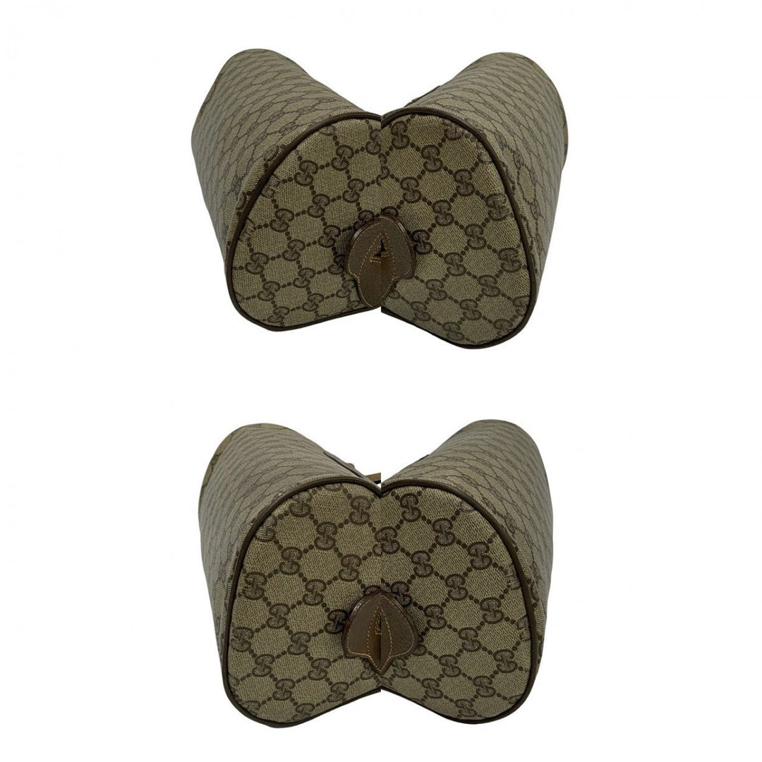 GUCCI Handbag leather Brown