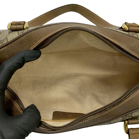 GUCCI Handbag leather Brown