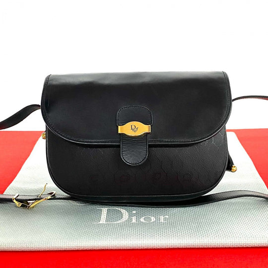 Dior Shoulder Bag leather black