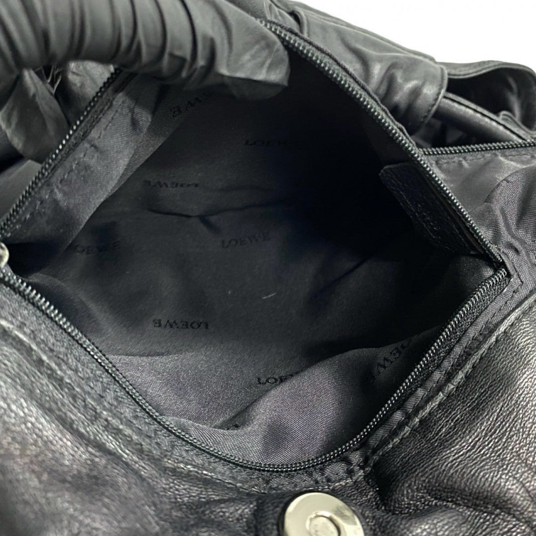 LOEWE Handbag leather black Nappa Isle