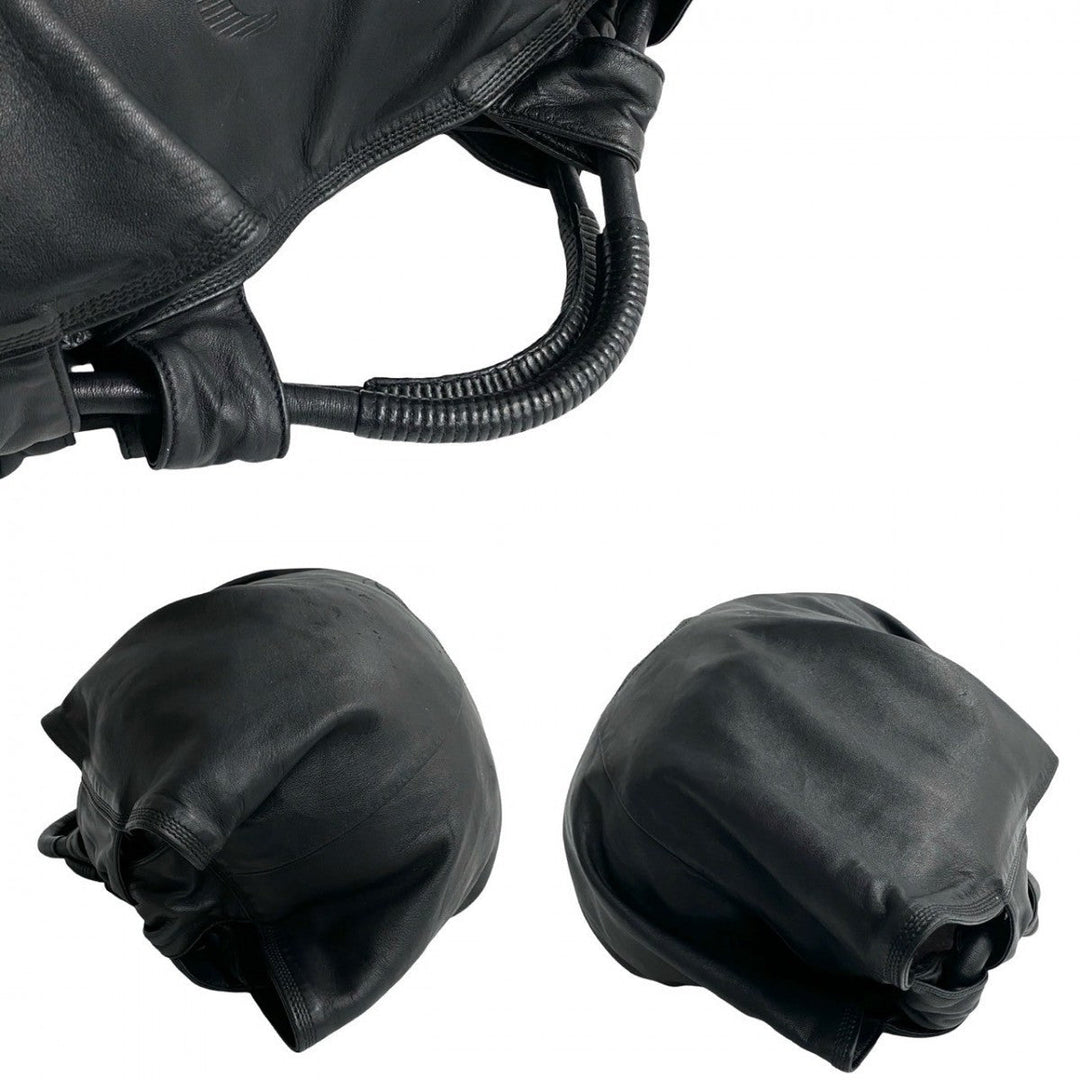 LOEWE Handbag leather black Nappa Isle