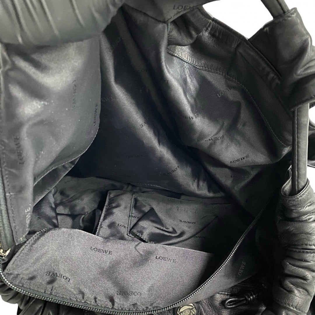 LOEWE Handbag leather black Nappa Isle