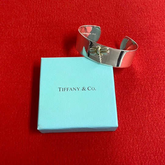 TIFFANY&Co. Bangle Silver925 Silver Dragonfly Bangle