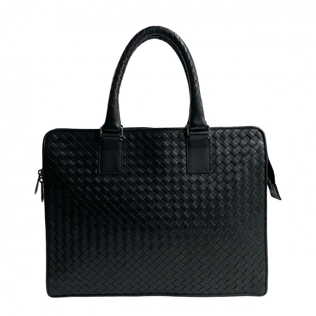 BOTTEGAVENETA Handbag leather black