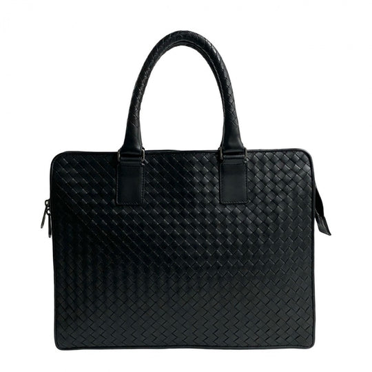 BOTTEGAVENETA Handbag leather black