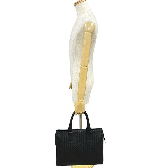 BOTTEGAVENETA Handbag leather black