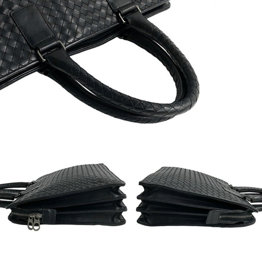 BOTTEGAVENETA Handbag leather black