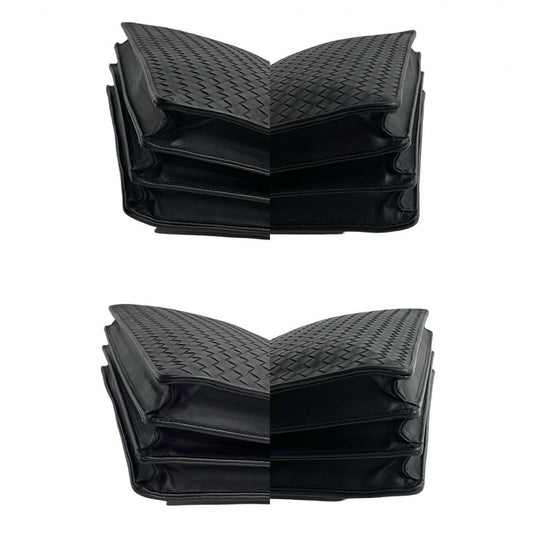 BOTTEGAVENETA Handbag leather black