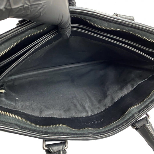 BOTTEGAVENETA Handbag leather black
